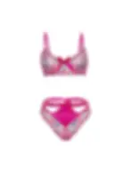 Thumbnail: Rosie Embroidered Bra Set