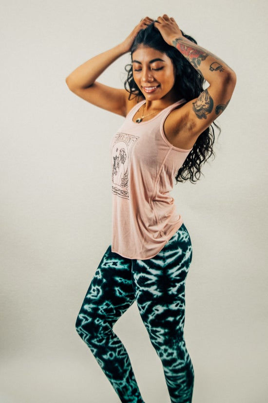 Thumbnail: RF Flowy Racerback Tank in Blush