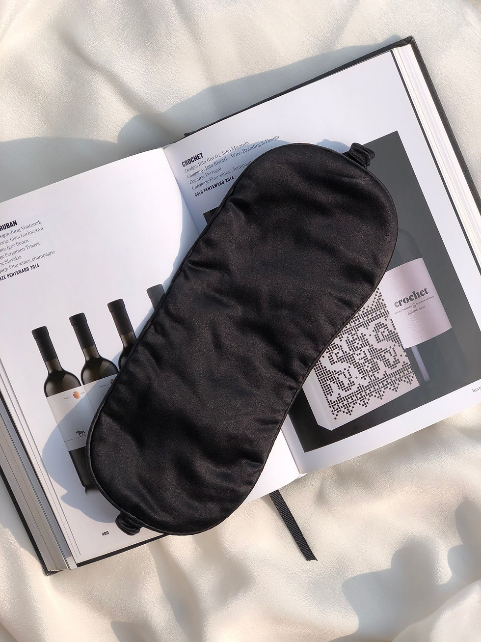 Thumbnail: Silk Fibre Filled Eye Mask