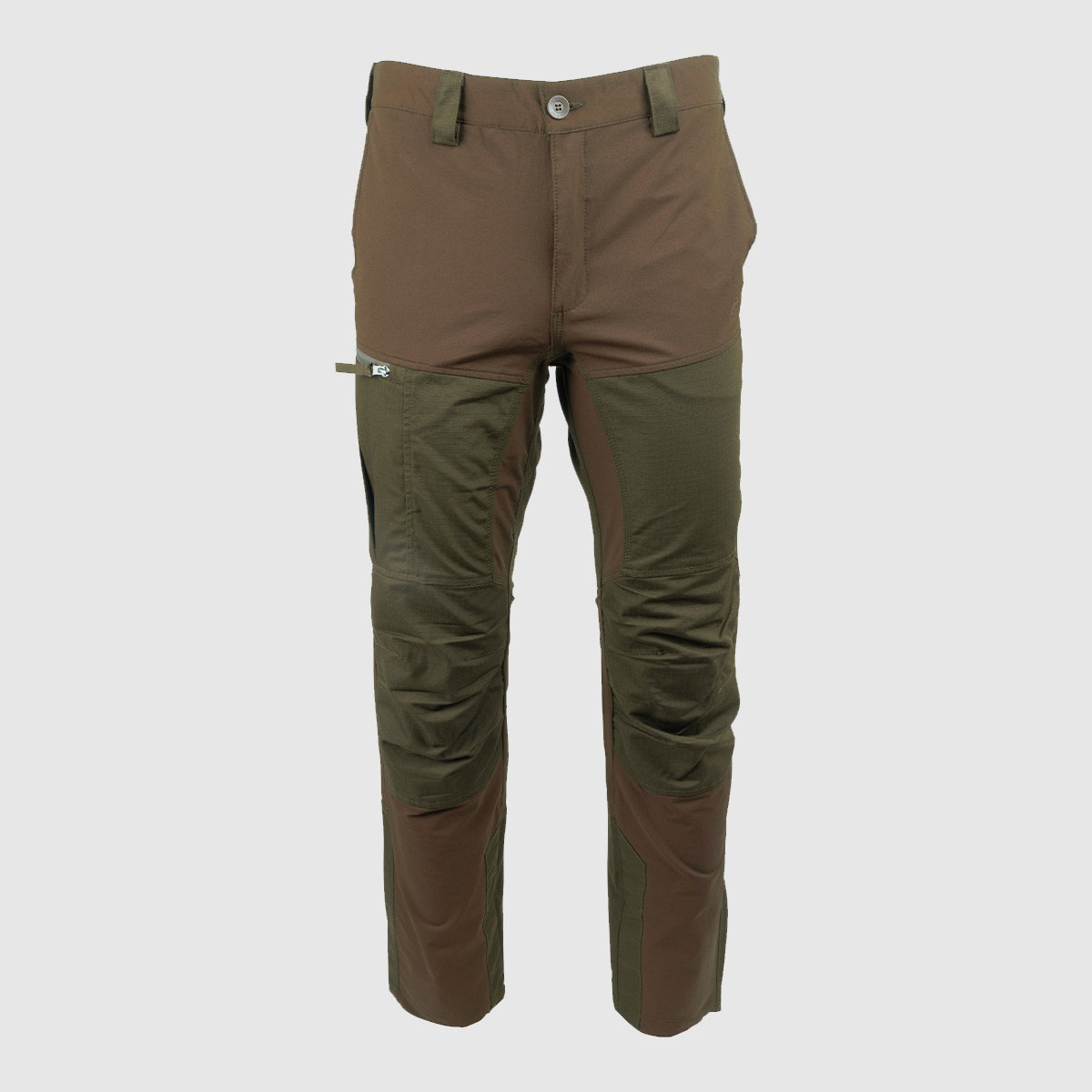 Technical Compact Cotton Trousers