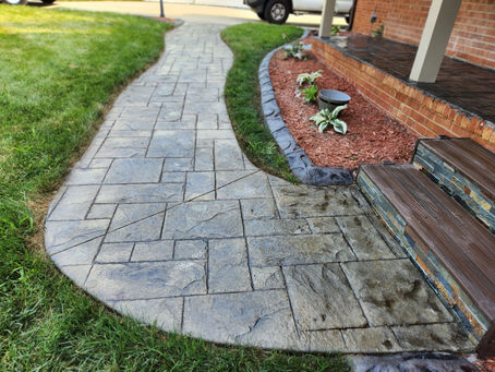 Enhance Your Outdoor Spaces with Stamped Concrete