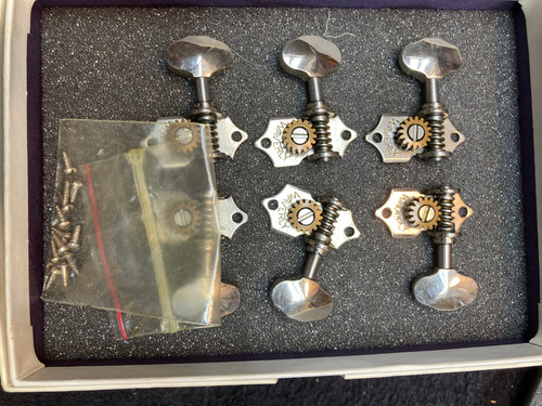 Early 2000s Waverly Model 4063 SlotHead Tuners | Tomcat Guitar Repair