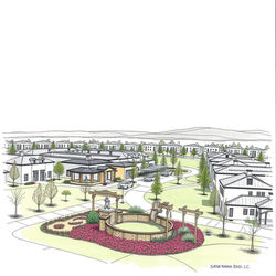 master planned community drawing