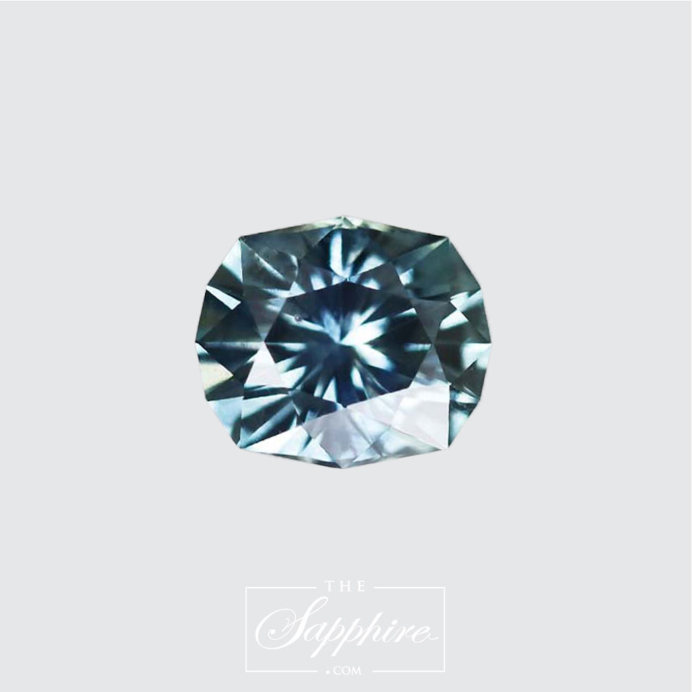 Thumbnail: Cushion Blue Montana Sapphire(PSH1096)