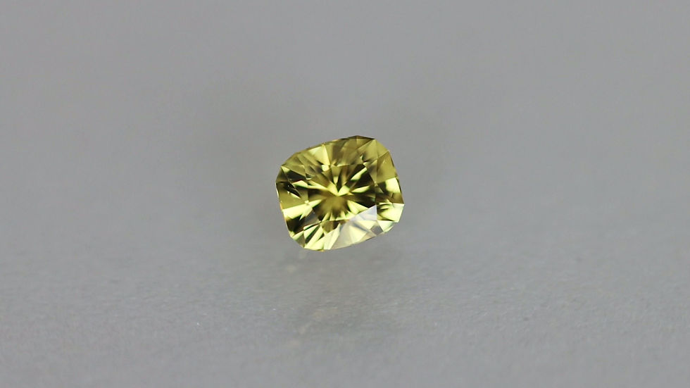 Thumbnail: Cushion Yellow Australian Sapphire(ASN0050)