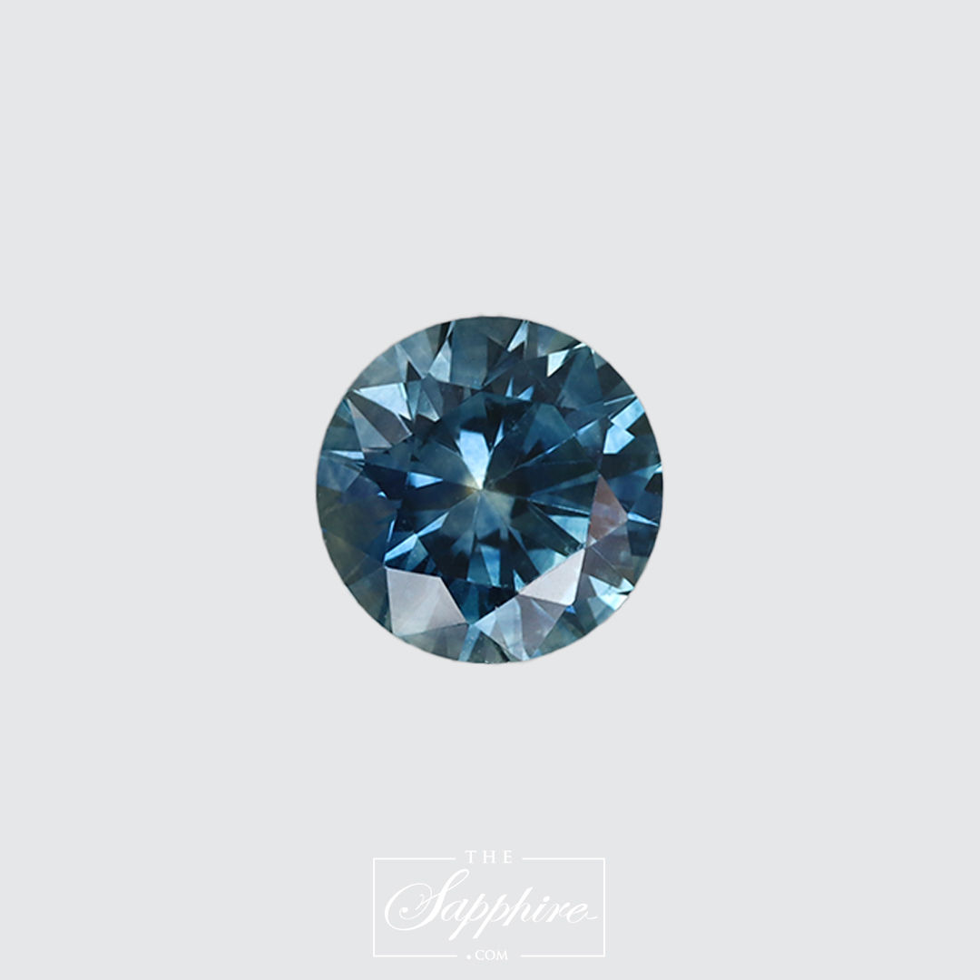 Round Blue Montana Sapphire(PSH1796)