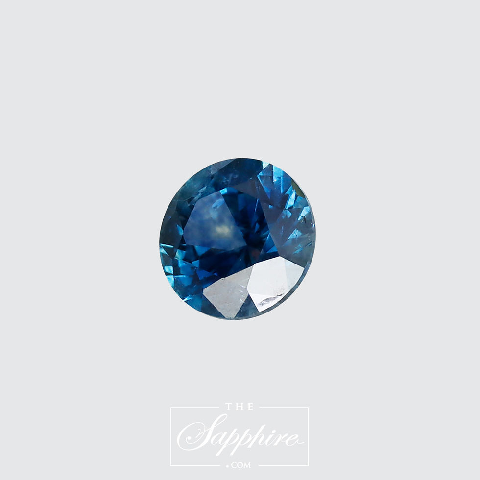 Thumbnail: Round Blue Montana Sapphire(PSH0345)
