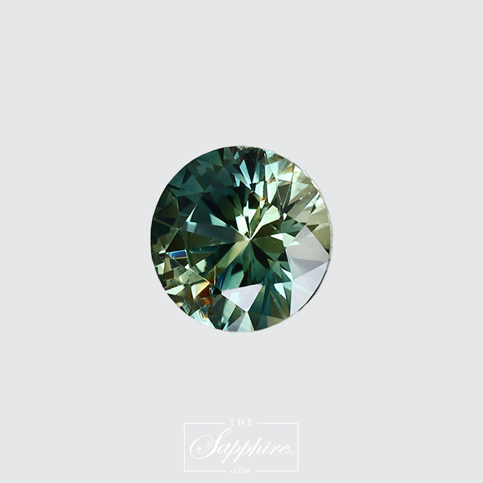 Thumbnail: Round Teal Australian Sapphire(ASN0110)