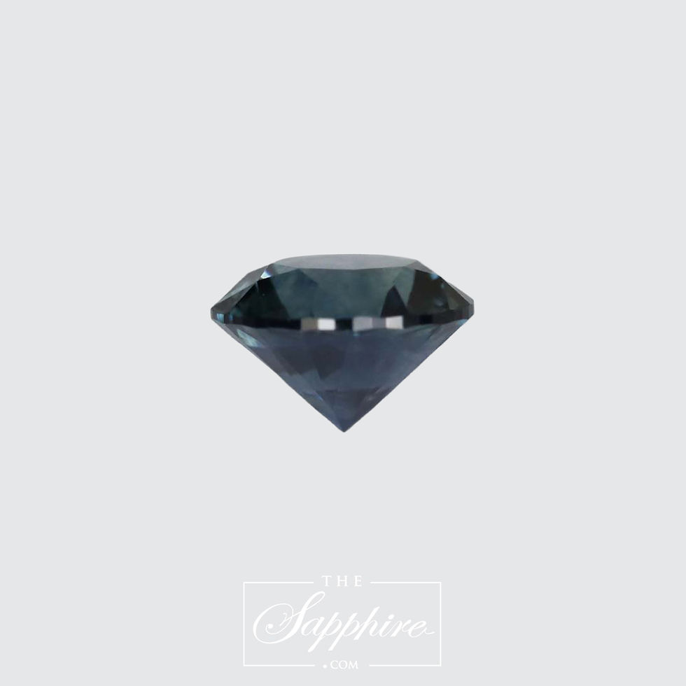 Thumbnail: Round Blue Green Montana Sapphire(PSH1016)