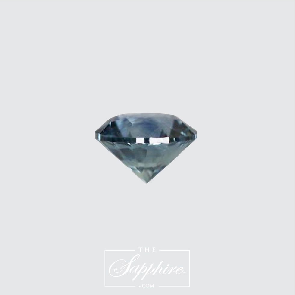 Thumbnail: Round Greenish Blue Montana Sapphire(PSH1204)