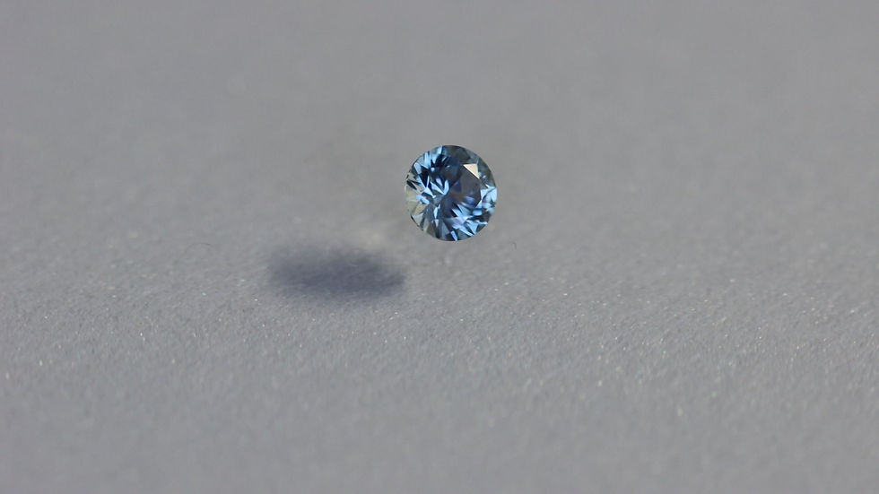 Thumbnail: Round Blue Montana Sapphire(PSH1040)