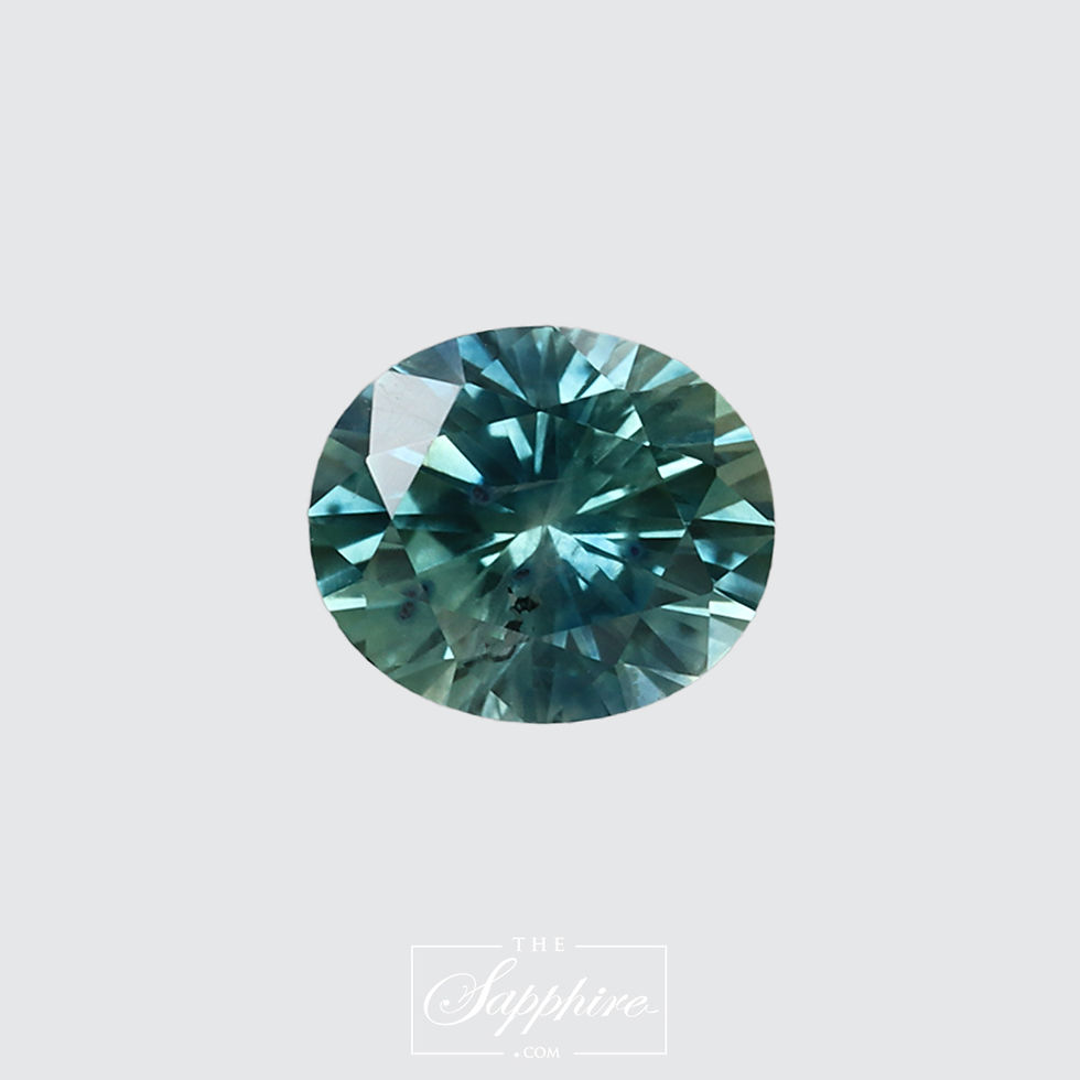 Thumbnail: Oval Teal Montana Sapphire(PSH1896)