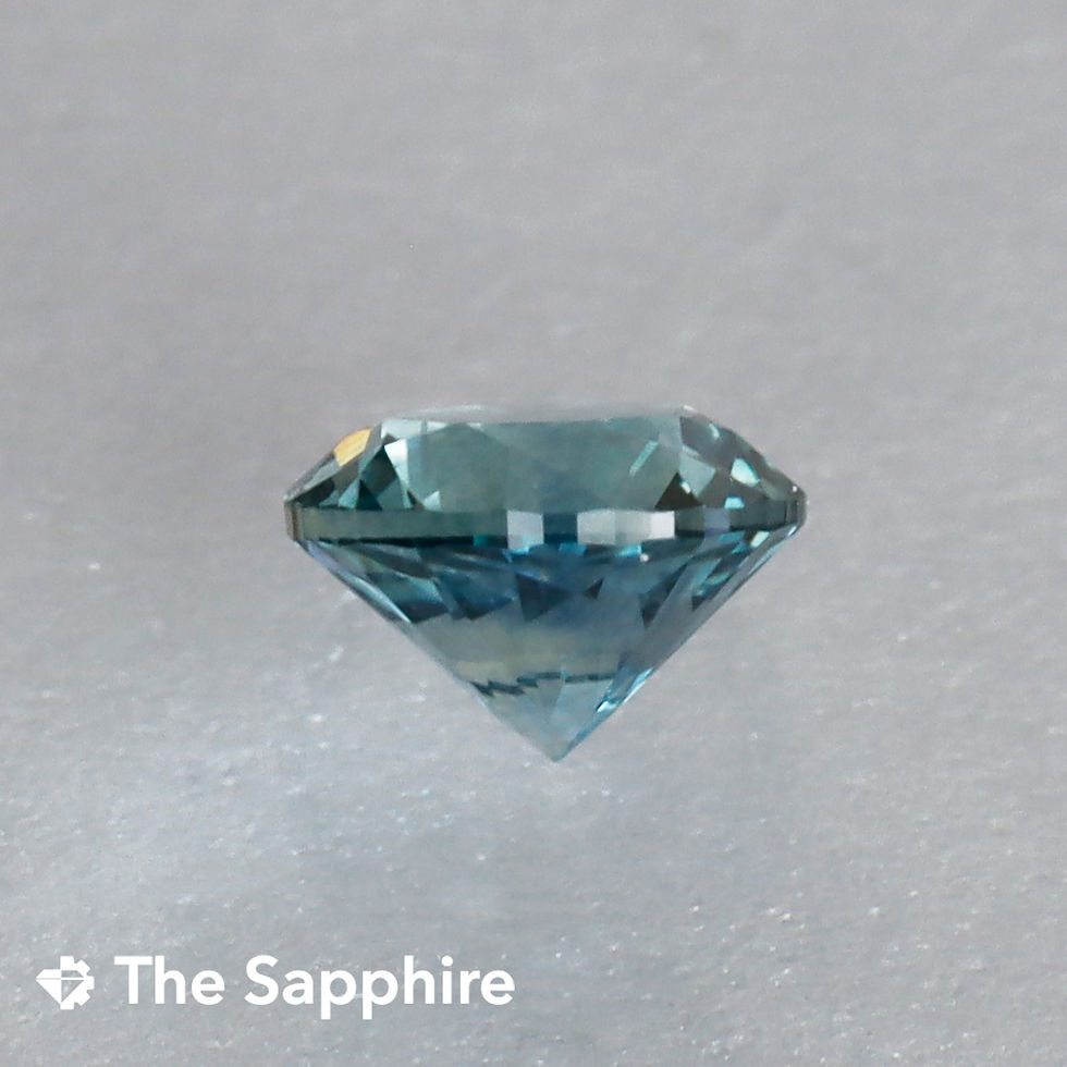 Thumbnail: Round Blue Montana Sapphire