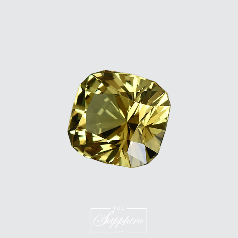 Thumbnail: Cushion Yellow Australian Sapphire(ASN0050)
