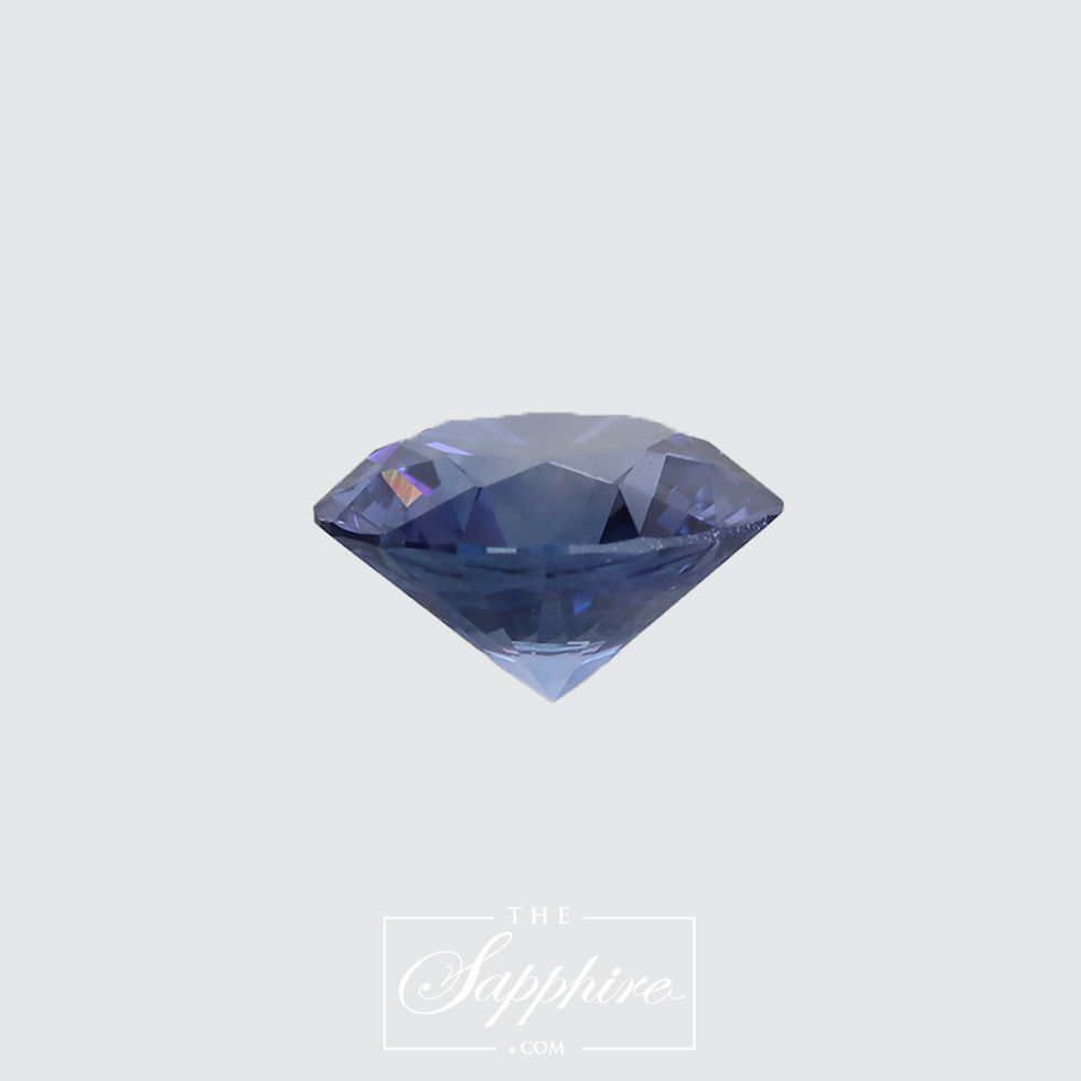 Thumbnail: Round Blue Ceylon Sapphire(CSN0034)