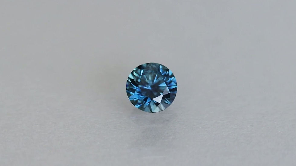Thumbnail: Round Blue Montana Sapphire(PSH1433)