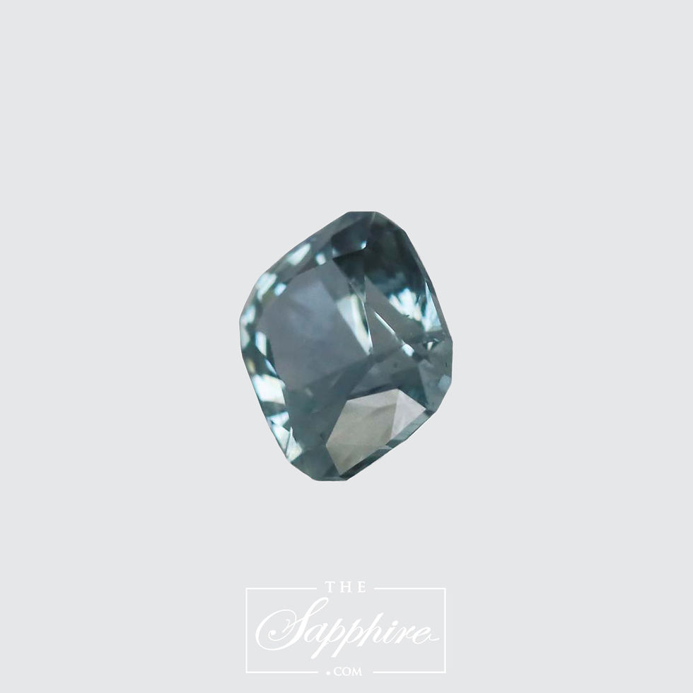 Thumbnail: Cushion Light Blue Montana Sapphire(PSH0918)