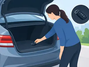 How to Retrieve Keys From Trunk Without Damage