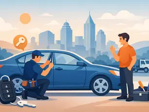 Car Locksmith Without Towing in Metro Atlanta