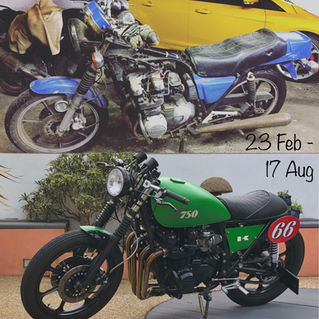 Kawasaki Cafe Racer on a Budget part 9