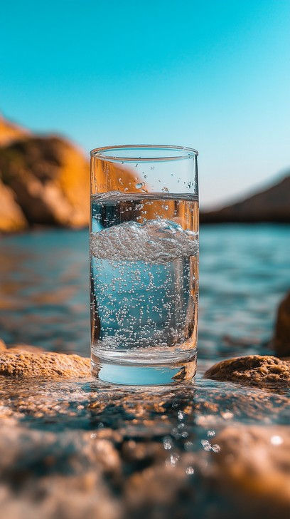 Glass of water