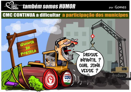 Porque desaparece o jardim infantil da Quinta da Portela? CMC dificulta participação dos munícipes