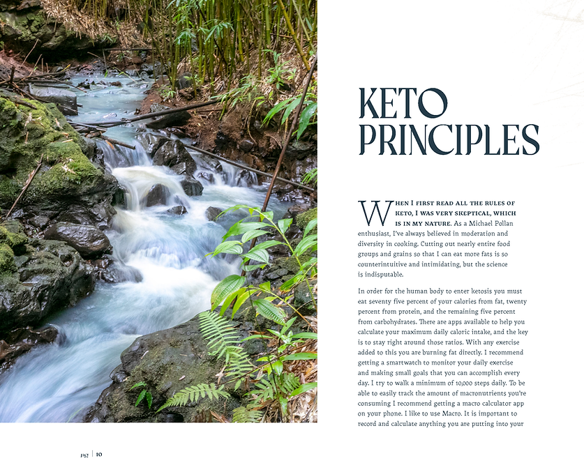 Keto Cookbook Page Preview