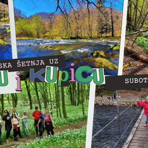 Subota, 6. lipanj: Obiteljska šetnja uz Kupu i Kupicu, Brod na Kupi