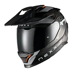 NEXX YT Primal Matte Black-Grey Y.Travl Helmet with Clear & Dark Smoke Shields1.png
