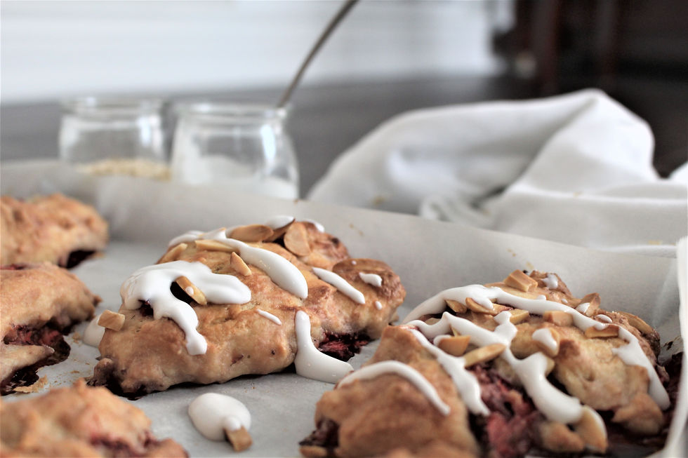 Strawberry Scones
