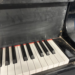 買取アップライトピアノカワイUS55の汚れ箇所