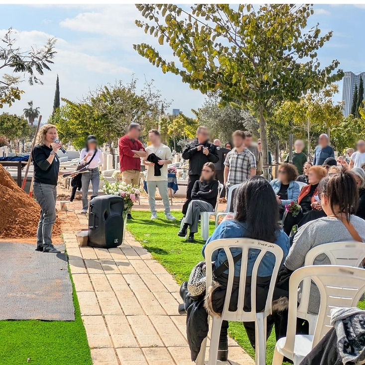הלוויה אזרחית, קבורה אזרחית