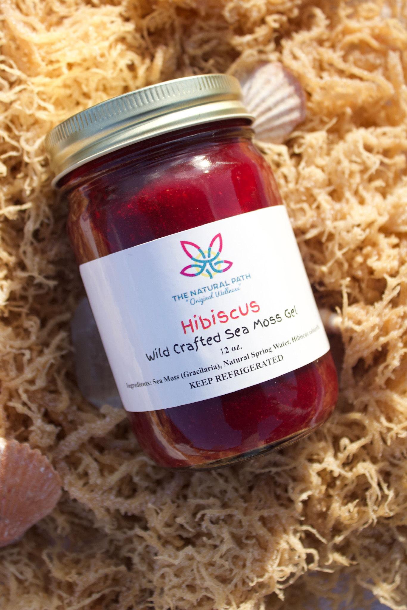 Hibiscus Sea Moss Gel