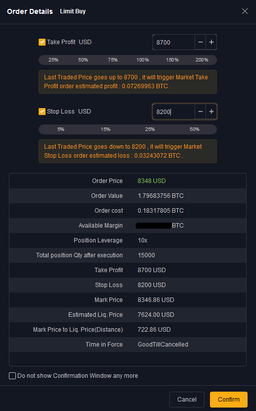 Bybit Orders
