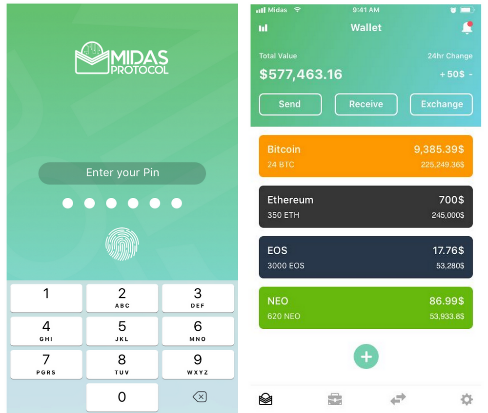 Midas Protocol Wallet