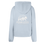 Thumbnail: FEAR:LESS Women's TriDri cropped oversized hoodie - SKY BLUE