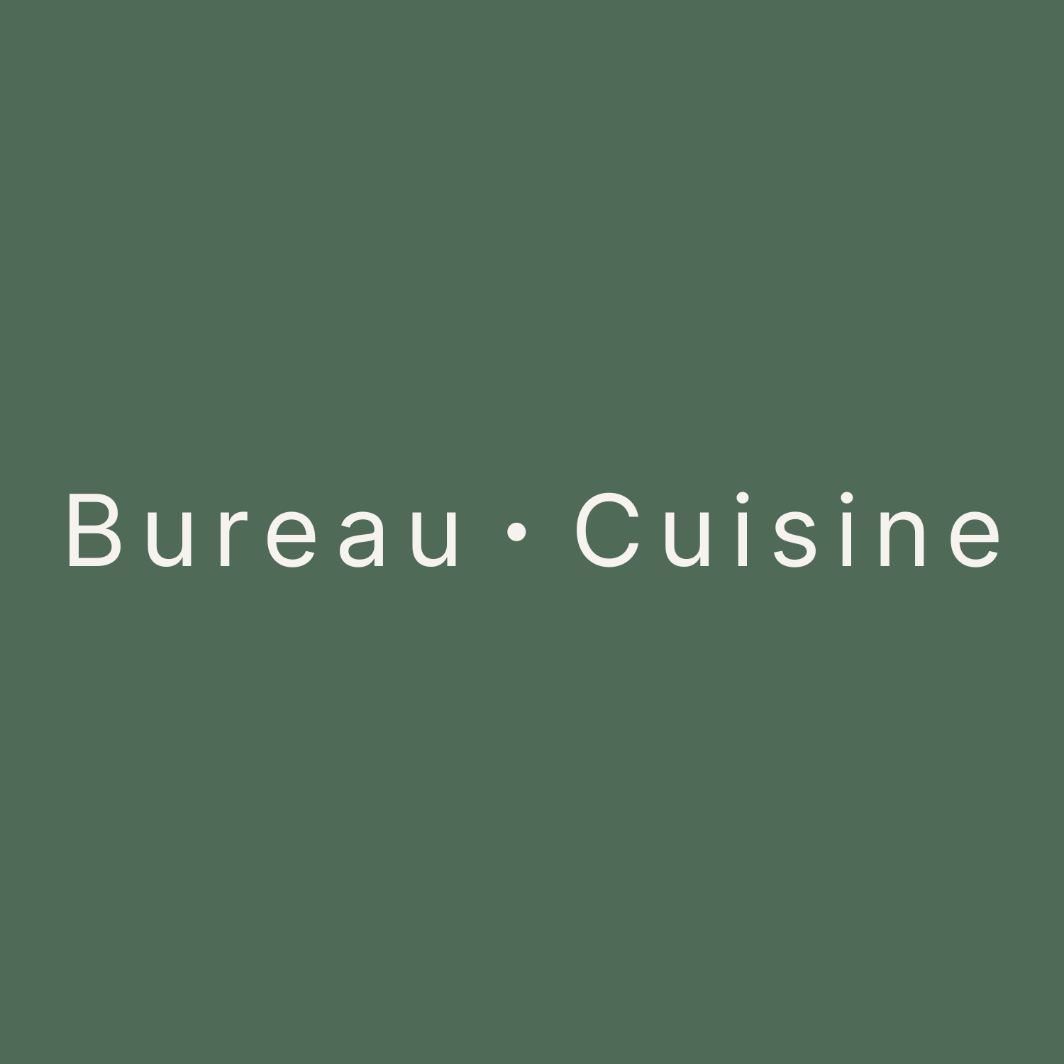BUREAU/CUISINE