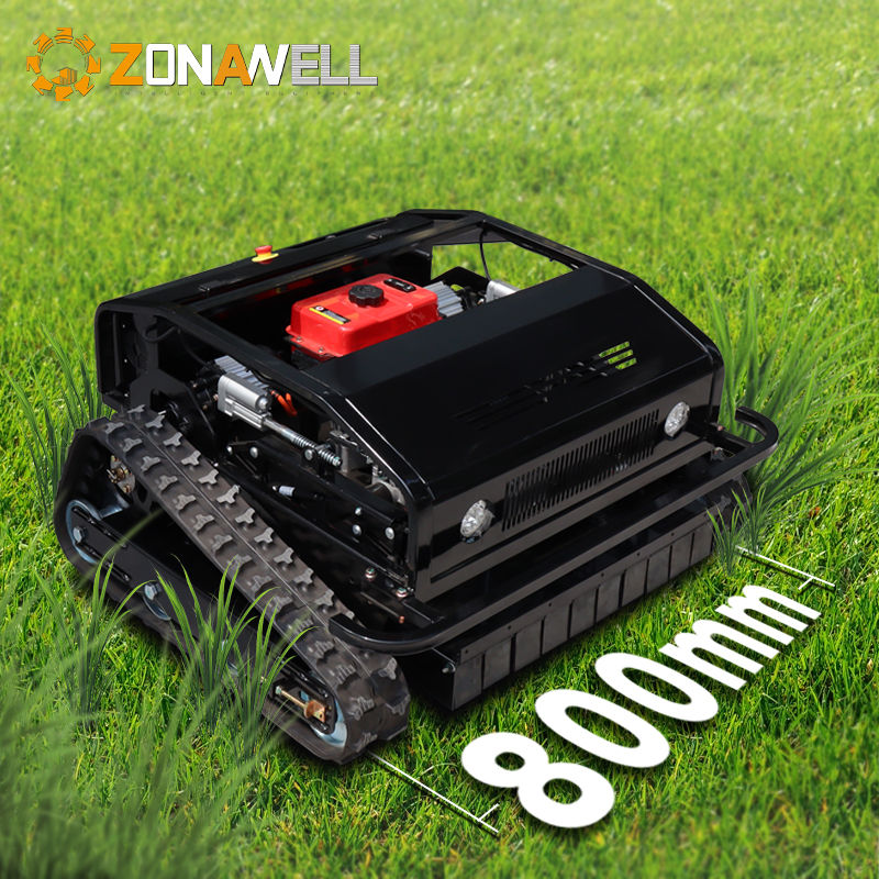Thumbnail: Durable lawn mower remote controlled CE/EU5/EPA 3800㎡/h 5KM/H Support customiz