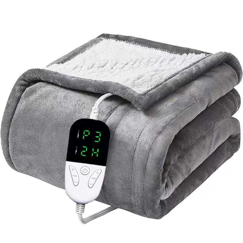 Thumbnail: 50*60inch Heating Blanket-Electric Blanket,Soft Heated Throw Blanket with 6 Heat