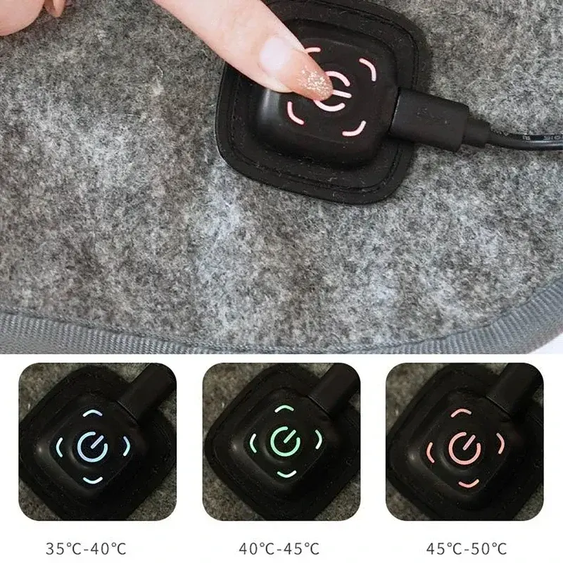 Thumbnail: Electric Blanket 5V USB Heater Heated Blanket Mattress Thermostat Electric Heati