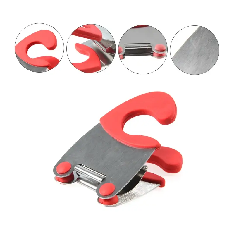 Thumbnail: 1Pcs Stainless Steel Pot Side Clips Anti-scalding Spoon Holder Kitchen Gadgets R