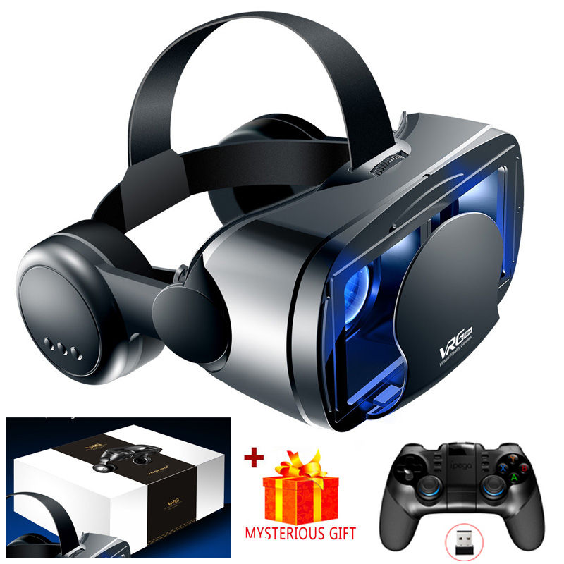 Thumbnail: Virtual Reality 3D VR Glasses Headset Smart Helmet