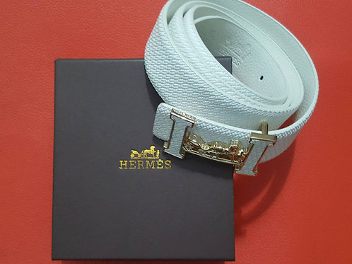 Ceinture hermes blanche Clearance