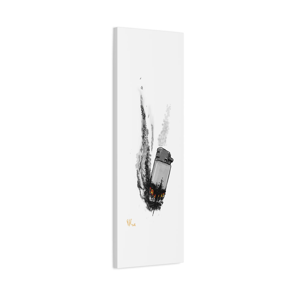 Thumbnail:  Canvas Art - Flick My Bic