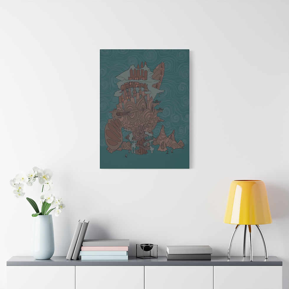 Thumbnail: Darker Stadium wall canvas 