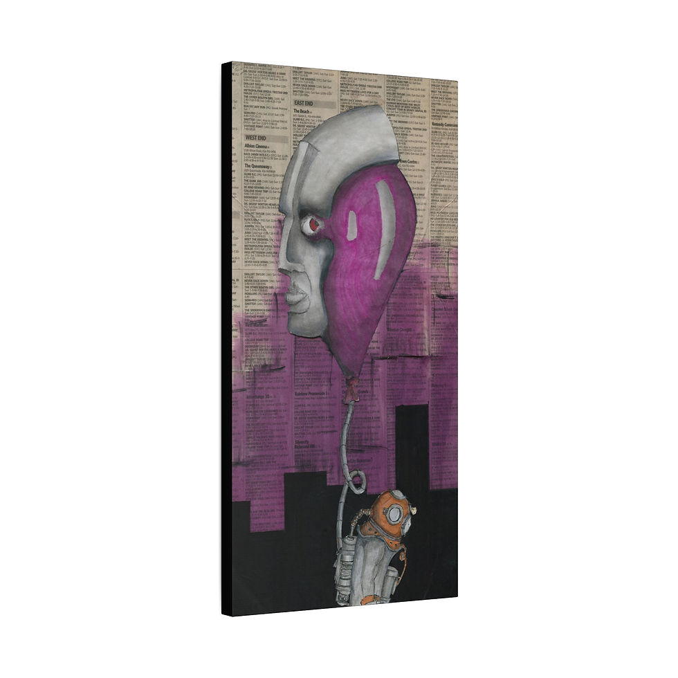 Thumbnail:  Wall Art Canvas - 2008 city 2
