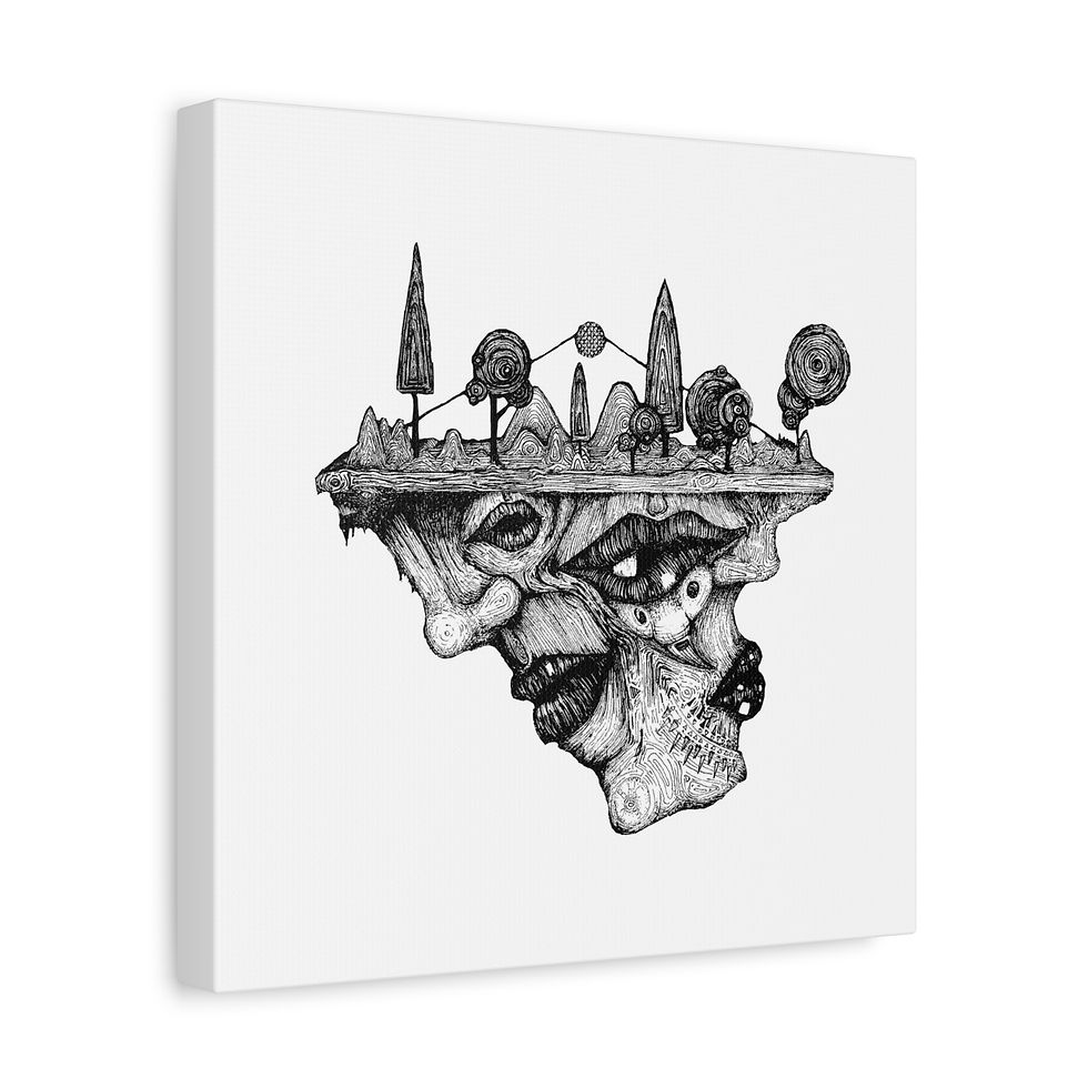 Thumbnail: Wall Canvas - Shelf life 2
