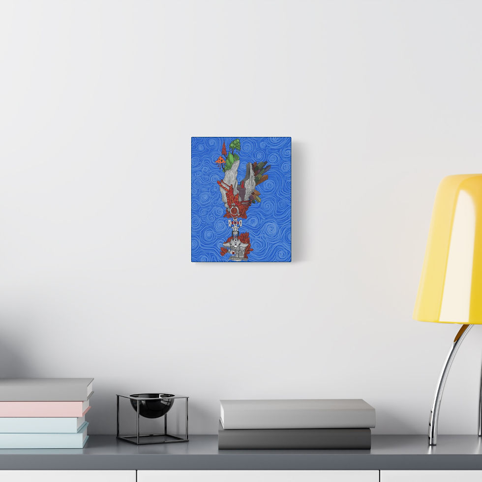 Thumbnail: Wall Canvas - Broken Pillar 