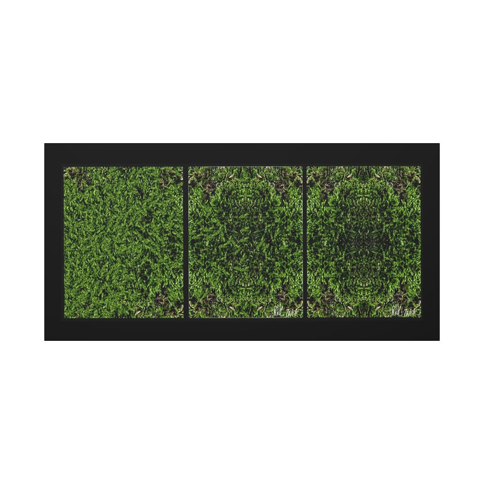 Thumbnail: psychedelic moss wall canvas