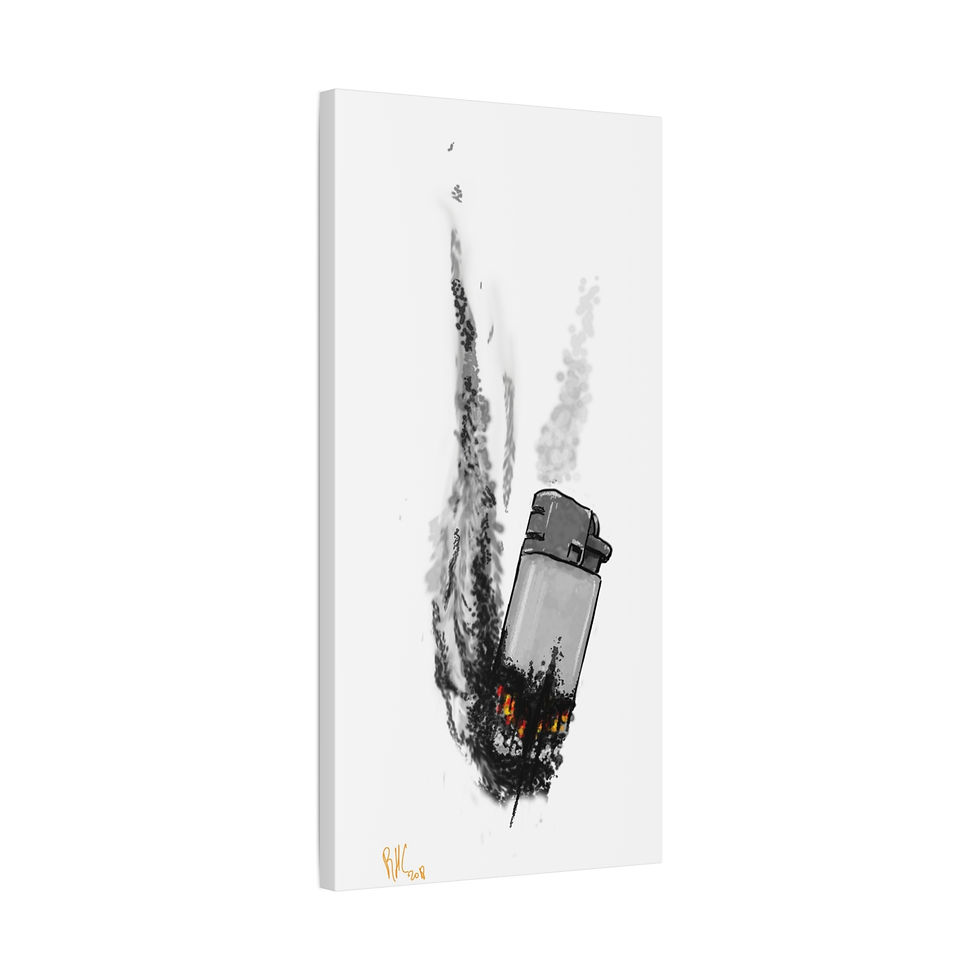 Thumbnail:  Canvas Art - Flick My Bic